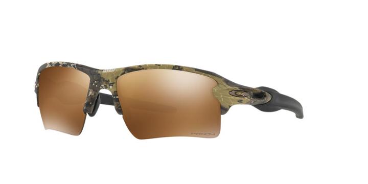 Oakley 59 Flak 2.0 Xl Brown Wrap Sunglasses - Oo9188