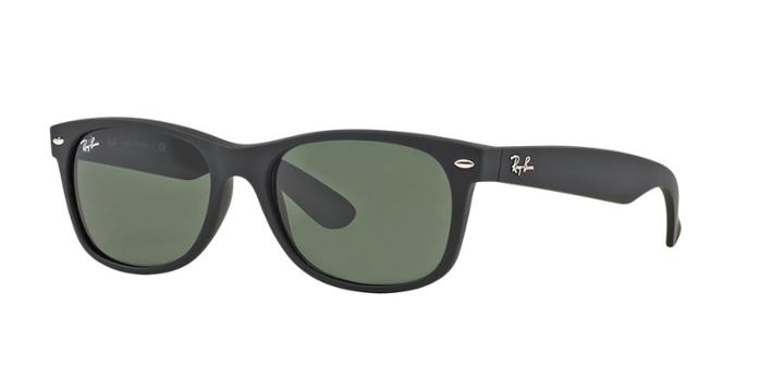 Ray-ban Black Matte Square Sunglasses - Rb2132