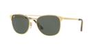 Ray-ban Rb3429m Signet Gold Wrap Sunglasses