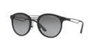 Vogue Vo5132s Black Round Sunglasses