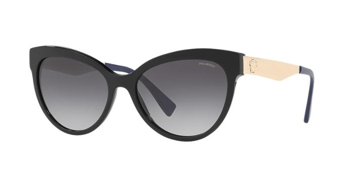 Versace Black Wrap Sunglasses - Ve4338