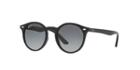 Ray-ban Jr. 44 Black Round Sunglasses - Rj9064s