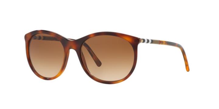 Burberry Be4145 Brown Round Sunglasses
