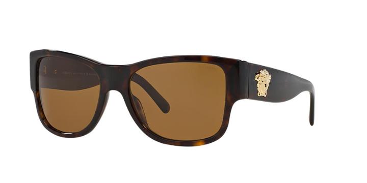 Versace Tortoise Square Sunglasses - Ve4275