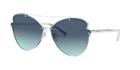 Tiffany &amp; Co. 64 Silver Butterfly Sunglasses - Tf3063