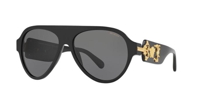 Versace Black Aviator Sunglasses - Ve4323