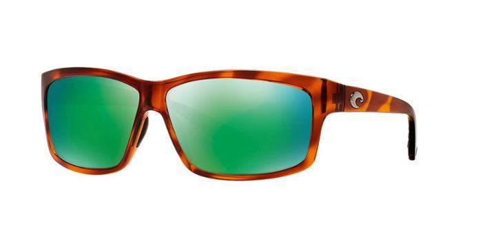 Costa Del Mar Cut Tortoise Rectangle Sunglasses