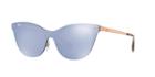 Ray-ban Blaze Cat-eye Eye Flat Lens Bronze Sunglasses - Rb3580n