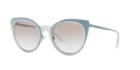 Emporio Armani 52 Blue Cat-eye Sunglasses - Ea2063