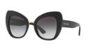 Dolce &amp; Gabbana 51 Black Butterfly Sunglasses - Dg4319