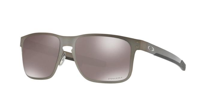 Oakley 55 Holbrook Metal Prizm Black Gunmetal Square Sunglasses - Oo4123
