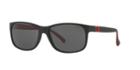 Polo Ralph Lauren Black Matte Round Sunglasses - Ph4109