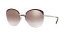 Prada Silver Round Sunglasses - Pr 54ss
