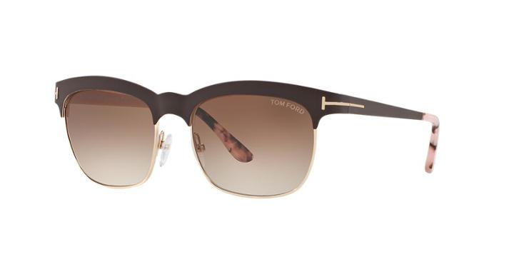 Tom Ford Elena Brown Square Sunglasses - Ft0437