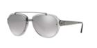 Versace Grey Aviator Sunglasses - Ve4327