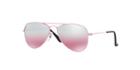 Ray-ban Jr. Pink Aviator Sunglasses - Rj9506s