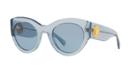 Versace 51 Blue Cat-eye Sunglasses - Ve4353