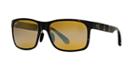 Maui Jim Red Sands Black Rectangle Sunglasses, Polarized