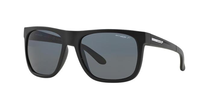 Arnette Fire Drill Black Matte Square Sunglasses - An4143