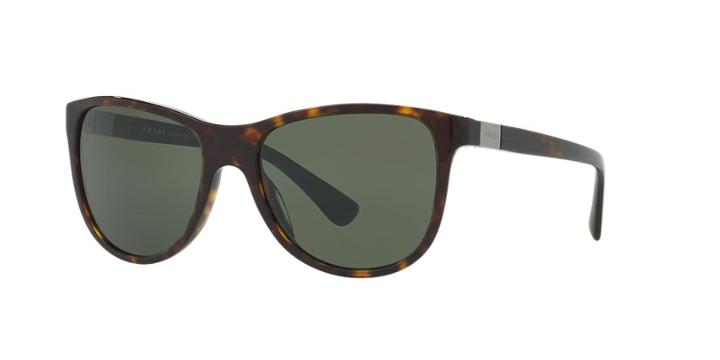 Prada Tortoise Square Sunglasses - Pr 20ssf