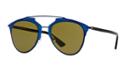 Dior Blue Aviator Sunglasses - Reflected