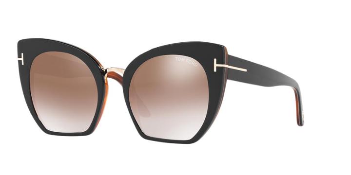 Tom Ford Samantha Black Cat-eye Sunglasses - Ft0553