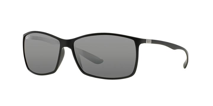 Ray-ban Liteforce Black Matte Square Sunglasses - Rb4179