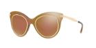Dolce &amp; Gabbana 51 Bronze Oval Sunglasses - Dg2172