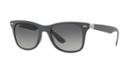 Ray-ban 52 Wayfarer Lit Grey Square Sunglasses - Rb4195