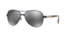 Burberry Blue Pilot Sunglasses - Be3080