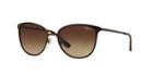 Vogue Eyewear Brown Rectangle Sunglasses, Polarized - Vo4002s