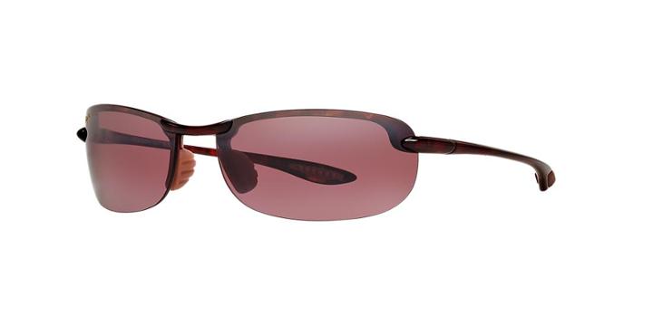 Maui Jim Makaha Brown Rectangle Sunglasses, Polarized