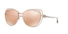 Michael Kors 58 Audrina I Rose Gold Wrap Sunglasses - Mk1013