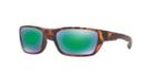 Costa Del Mar Whitetip 58 Tortoise Matte Wrap Sunglasses