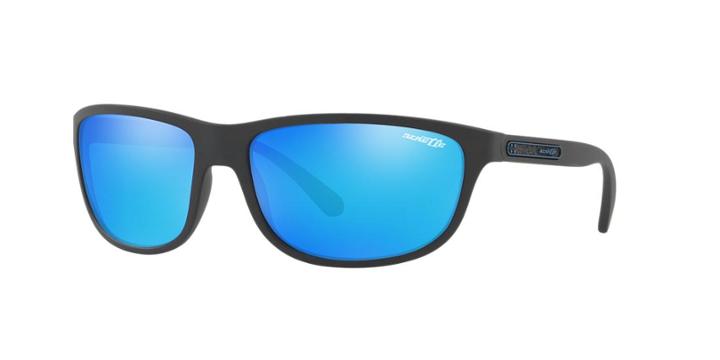 Arnette 63 Grip Tape Black Matte Rectangle Sunglasses - An4246