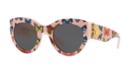 Versace 51 Pink Cat-eye Sunglasses - Ve4353