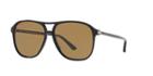 Gucci Gg0016s 58 Black Rectangle Sunglasses