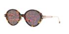 Dior Umbrage 52 Tortoise Round Sunglasses