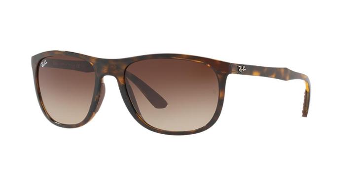 Ray-ban 58 Tortoise Square Sunglasses - Rb4291