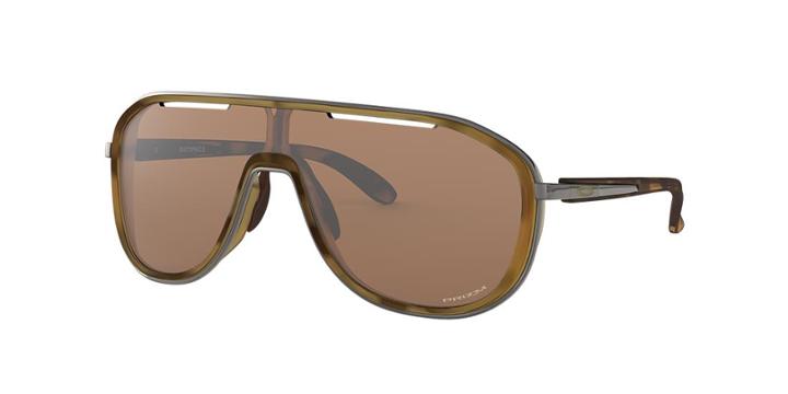 Oakley 26 Outpace Tortoise Matte Rectangle Sunglasses - Oo4133