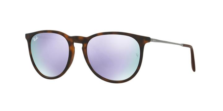 Ray-ban Erika Tortoise Aviator Sunglasses - Rb4171