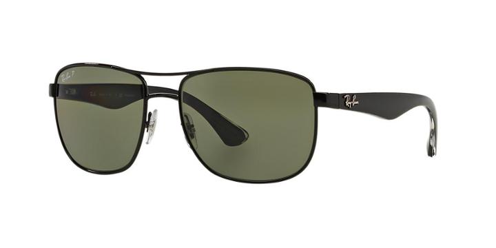 Ray-ban Black Square Sunglasses - Rb3533