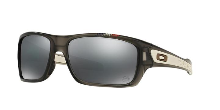 Oakley Turbine Grey Rectangle Sunglasses - Oo9263 63