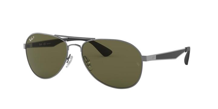 Ray-ban 61 Gunmetal Pilot Sunglasses - Rb3549