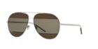 Dior Gunmetal Aviator Sunglasses - Split2