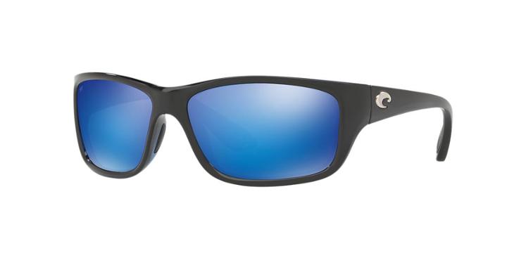 Costa Tasman 63 Black Rectangle Sunglasses