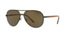 Polo Ralph Lauren Green Aviator Sunglasses - Ph3102