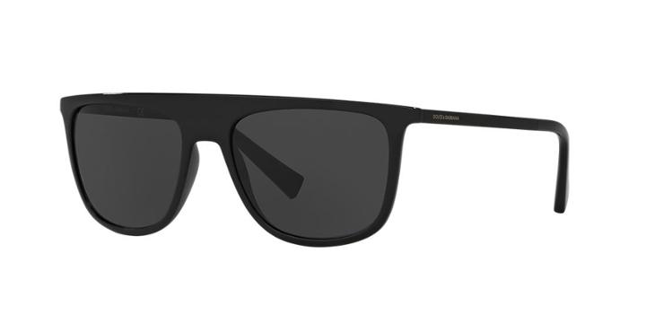 Dolce & Gabbana Black Square Sunglasses - Dg6107