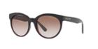 Michael Kors 54 Cartagena Black Round Sunglasses - Mk2059