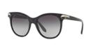 Bvlgari Bv8185bf 55 Asian Fitting Black Square Sunglasses